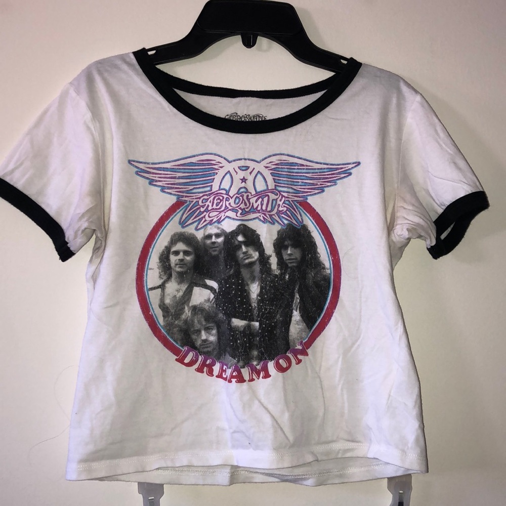 Aersosmith crop top